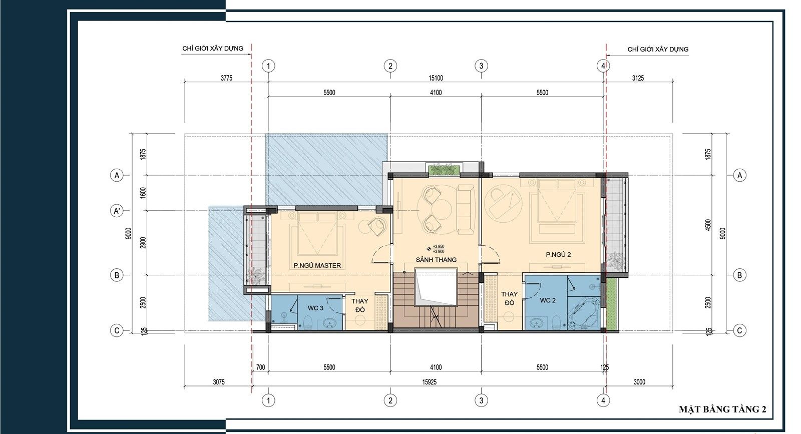 Biệt thự An Quý Villa - Tổ ấm cho gia đình hiện đại 21 Tang 2