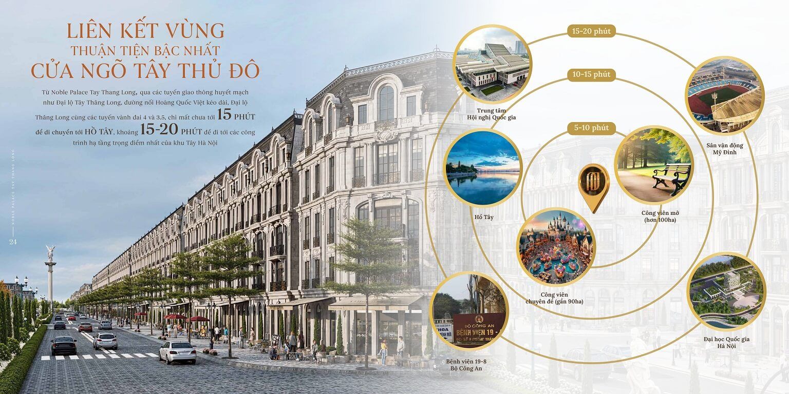 Liền kề, Shophouse Noble Palace Tây Thăng Long 18 lien ket vung noble palace tay thang long