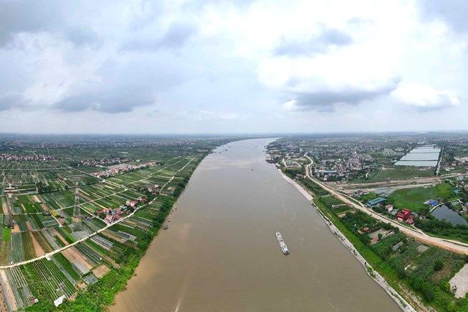 Thông tin về việc xây dựng 2 cầu qua sông Hồng thuộc đường Vành đai 4 10 Cau Me So 05