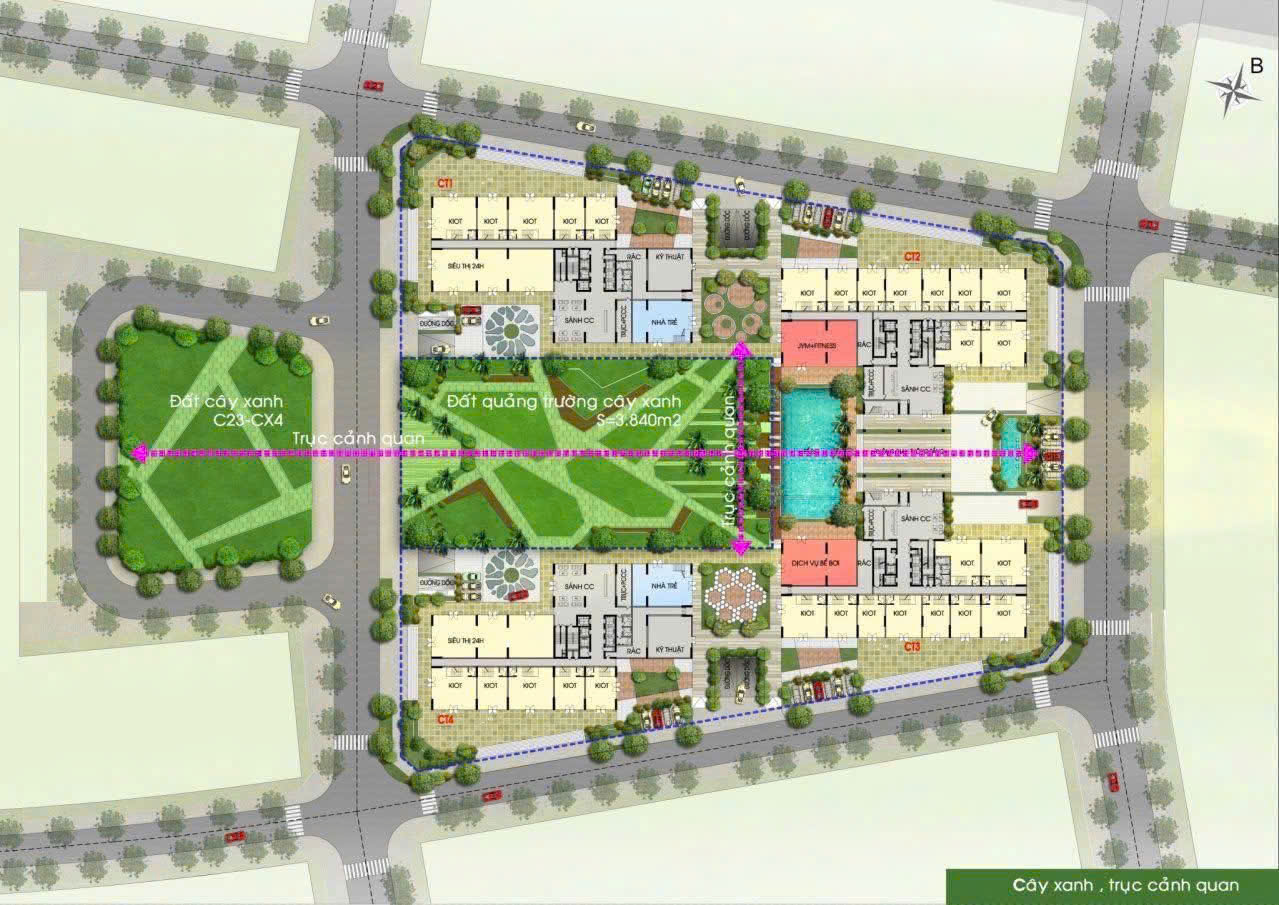 Mat bang An Binh Homeland 1