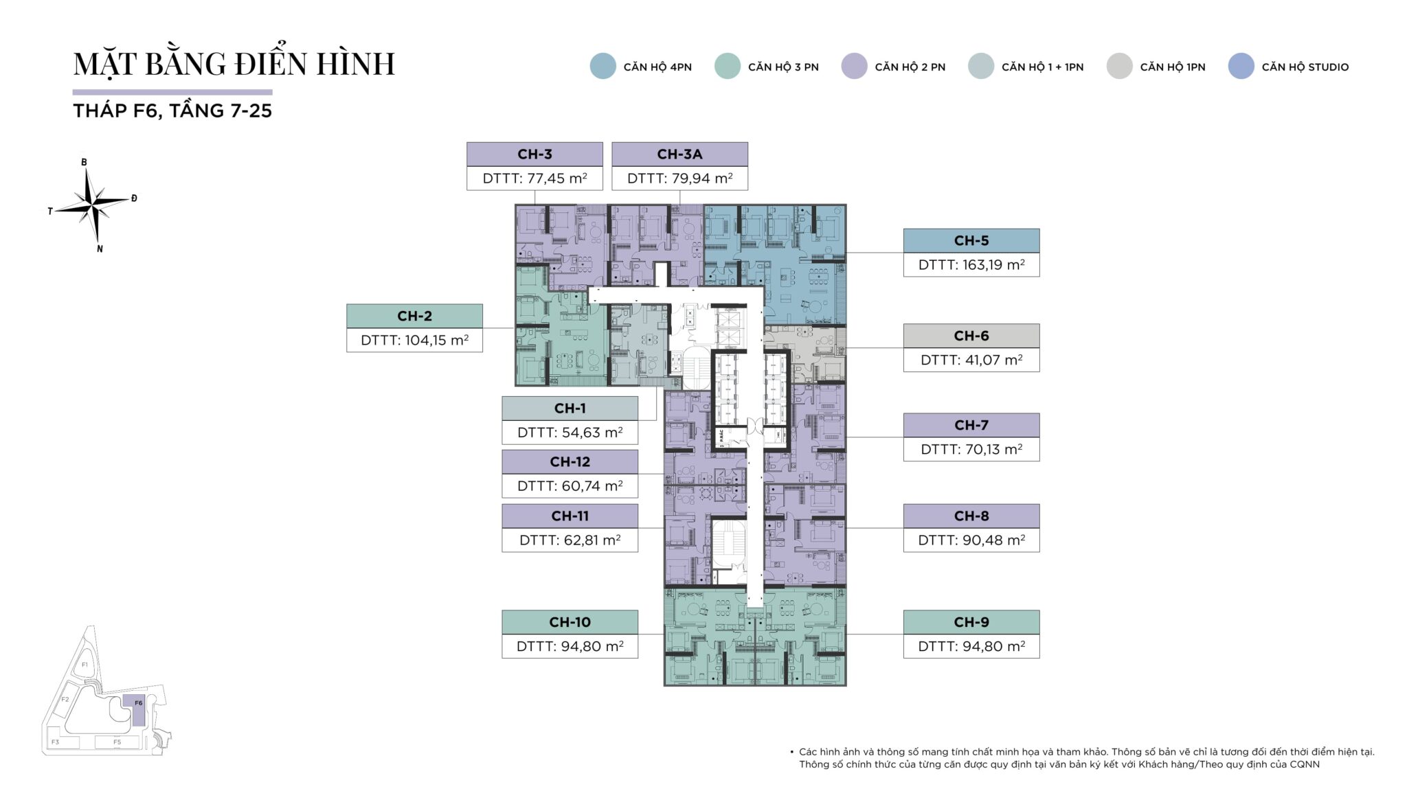 Chung cư Sun Feliza Suites 19 F6 tang 07 25