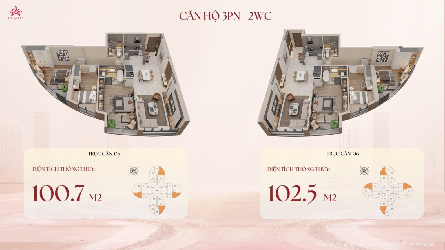 can ho 3 phong ngu the queen 1536x864 1