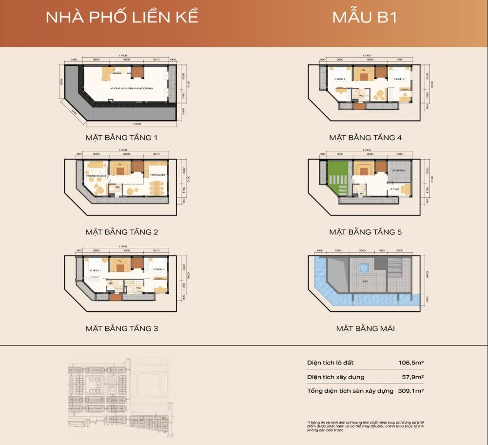 Hanoi Oriental Gia Lâm - Khu đô thị cao cấp trung tâm Trâu Quỳ 28 Thiet ke B1