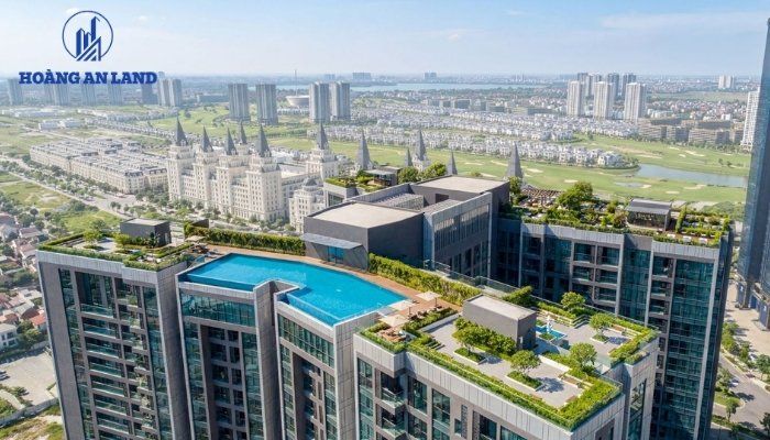 Sunshine River Park là tổ hợp căn hộ panorama sông Hồng