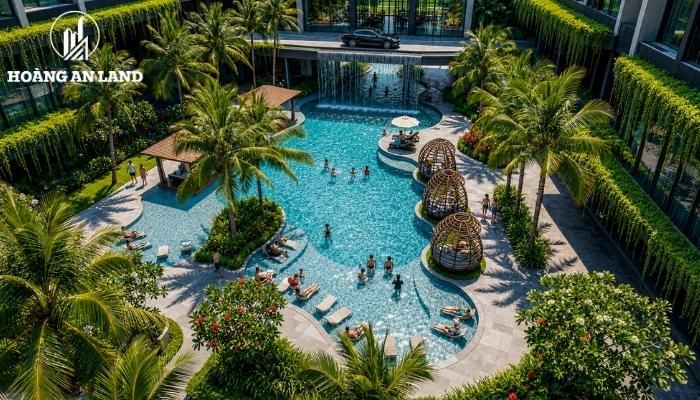 Sunshine River Park có lợi thế từ quy hoạch trục cảnh quan sông Hồng
