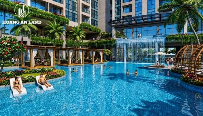 Lợi thế của Sunshine River Park nằm ở diện tích dành cho cảnh quan và tiện ích nội khu