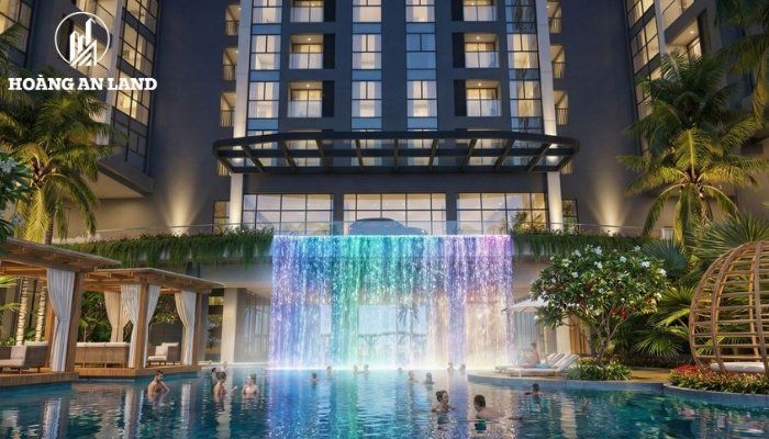 Sunshine River Park tọa lạc tại phường Phú Thượng, quận Tây Hồ