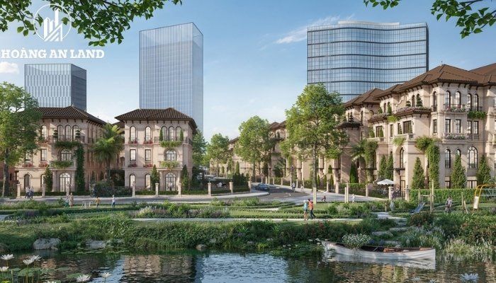 Vị trí biệt thự Alluvia Onsen và tiềm năng khu Đông Hà Nội 3 Biệt thự Alluvia Onsen nằm ven sông Hồng với lợi thế cảnh quan rộng mở và môi trường sống thoáng đãng