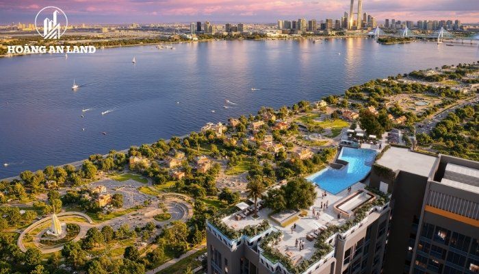 Sunshine River Park phù hợp với khách hàng ưu tiên không gian sống ven sông, hệ sinh thái xanh