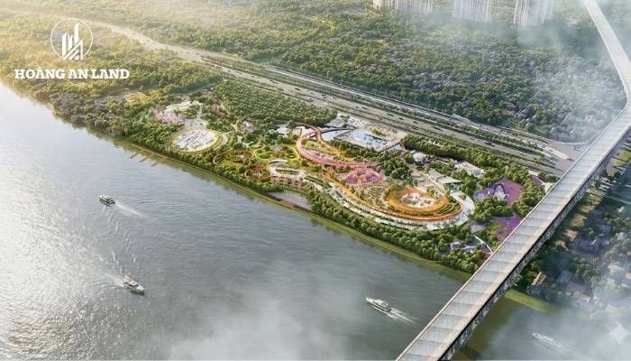 Lợi thế lớn của Sunshine River Park nằm ở khả năng đón đầu quá trình đô thị hóa ven sông Hồng