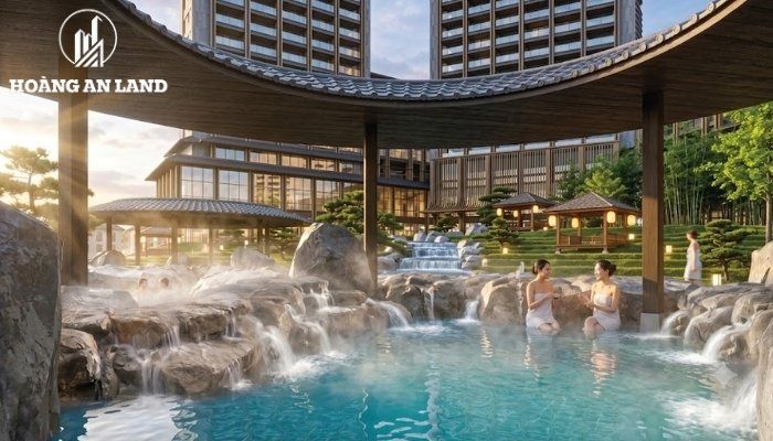 Trung tâm khoáng nóng Onsen