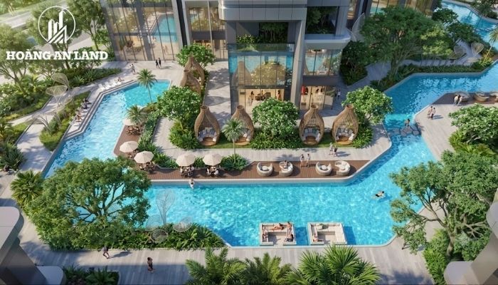 Hệ sinh thái khoáng nóng và dịch vụ cao cấp của Alluvia City