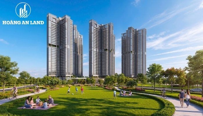 Quy mô 5 tòa căn hộ cao tầng của Sunshine Avenue