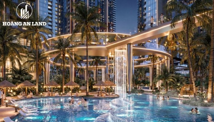Cư dân Alumi được sử dụng hệ thống tiện ích quy mô lớn của Alluvia City 
