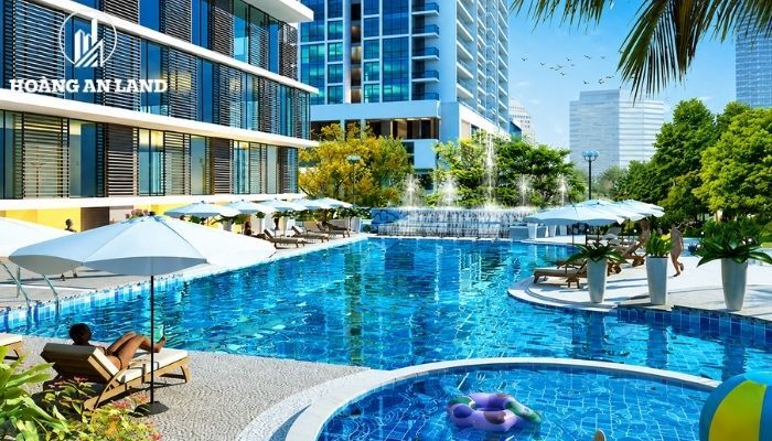 Bể bơi khoáng nóng và bể bơi vô cực Sunshine Avenue