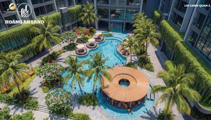 Sunshine River Park được định hướng trở thành tổ hợp căn hộ hiện đại kết hợp không gian xanh và cảnh quan ven sông